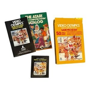 Atari 2600 - Video Olympics - Complete In Box CIB‎ w/ Manual
